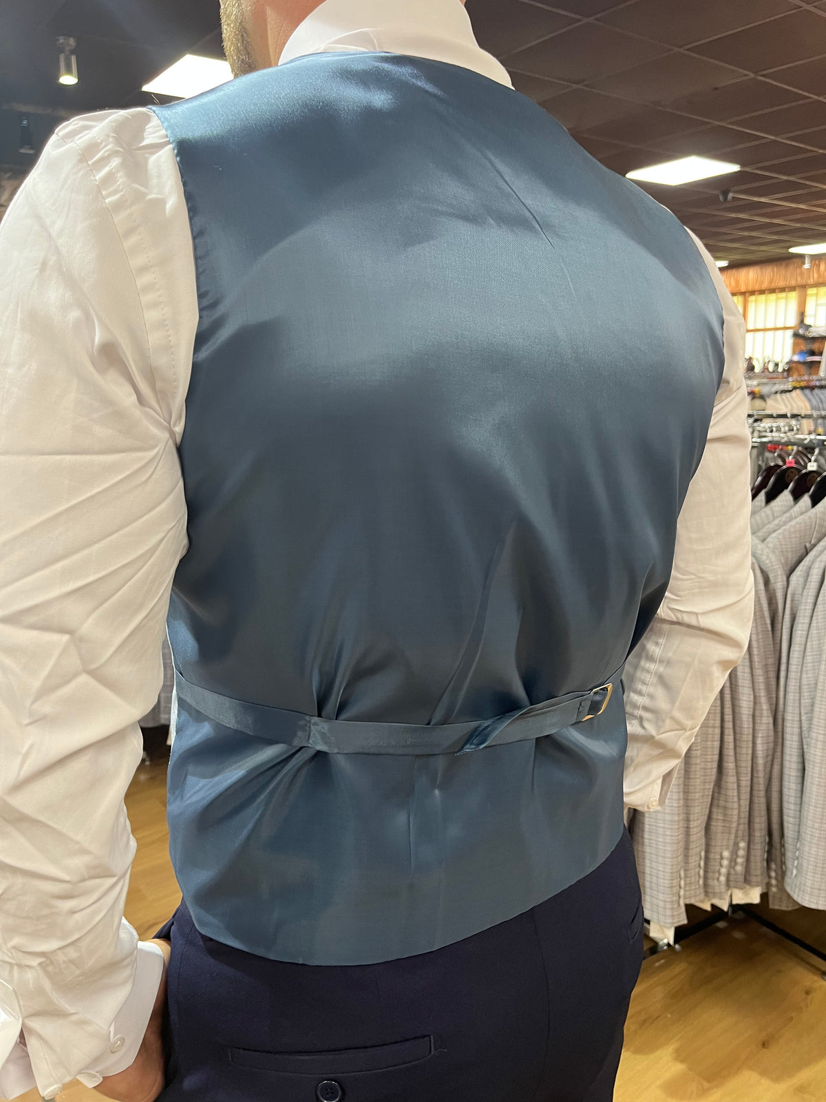 Waistcoat - 0008 Blue