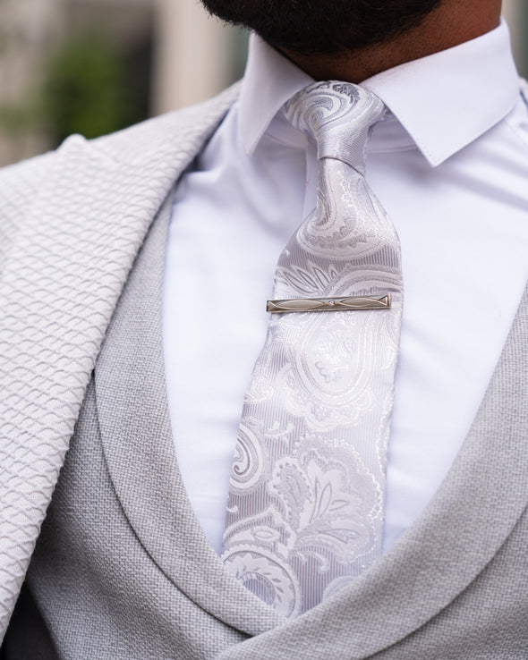 Dante - Light Grey 3 Piece Suit