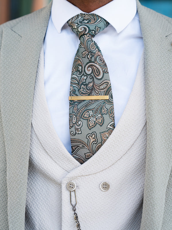 Braddock - Khaki/Beige 3 Piece Suit