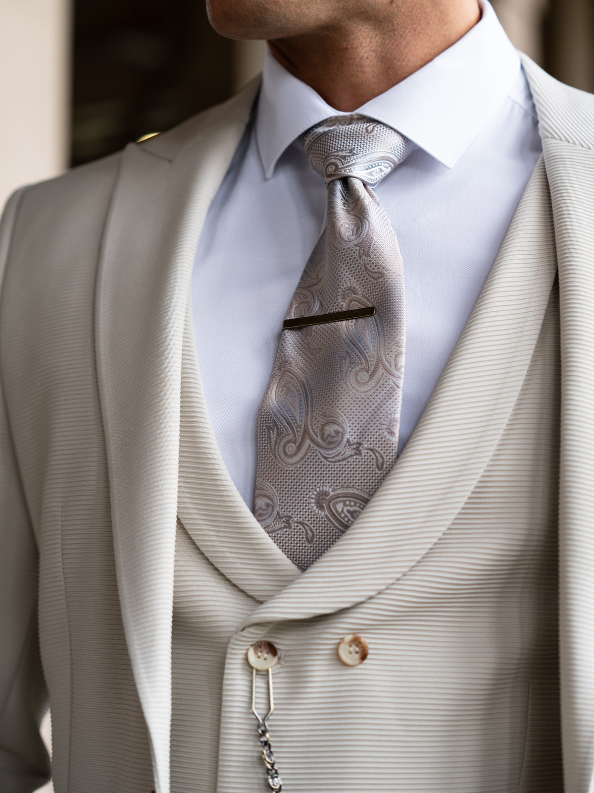 Draven - Stone 3 Piece Suit