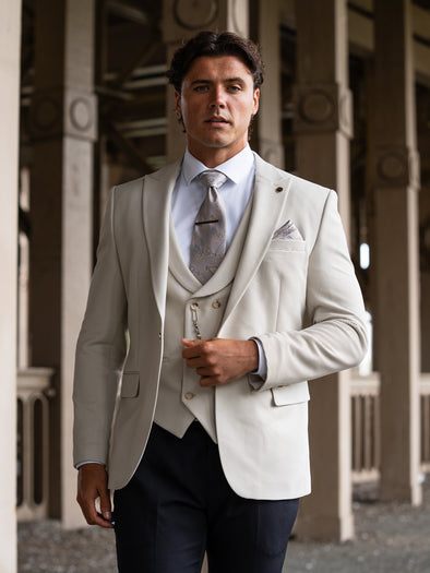 Draven - Stone 3 Piece Suit