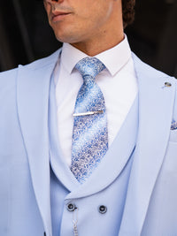 Alaska - Sky Blue 3 Piece Suit