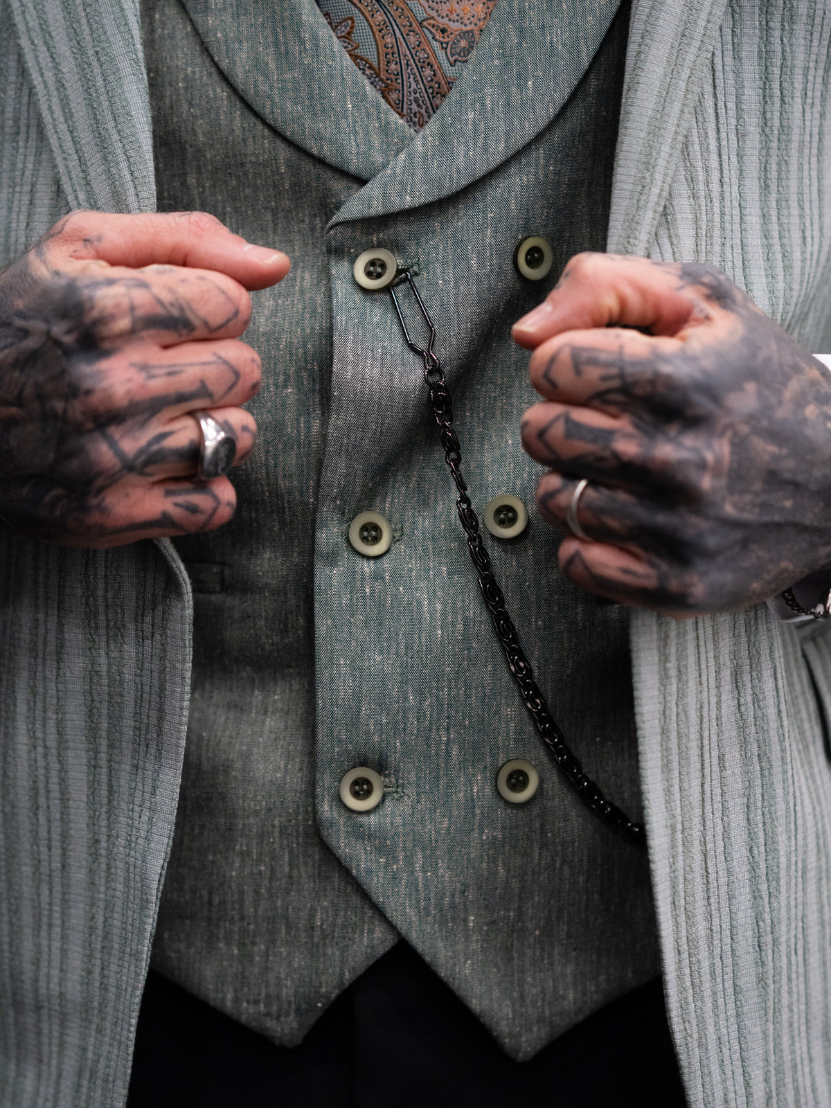 Riverside - Cool Mint 3 Piece Suit
