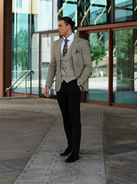 Osborne - Khaki 3 Piece Suit