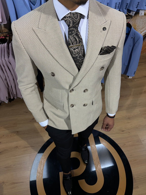 Zirkzee - Beige 2 Piece Suit