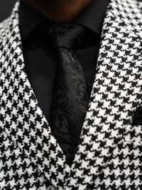 Mayfair - Black/White 2 Piece Suit