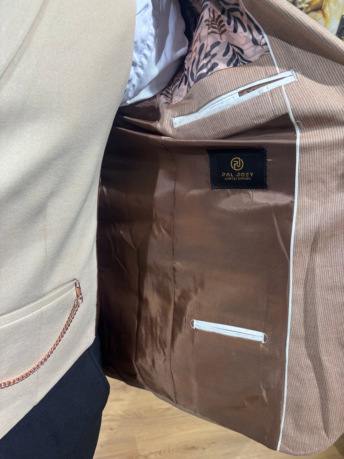 Kluivert - Tan/Beige 3 Piece Suit