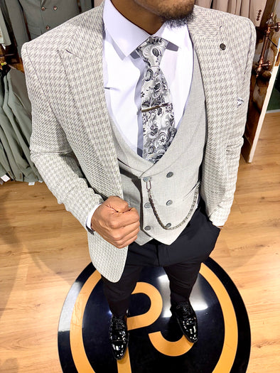 Torrance - Grey 3 Piece Suit