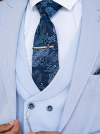 Parker - Light Blue 3 Piece Suit