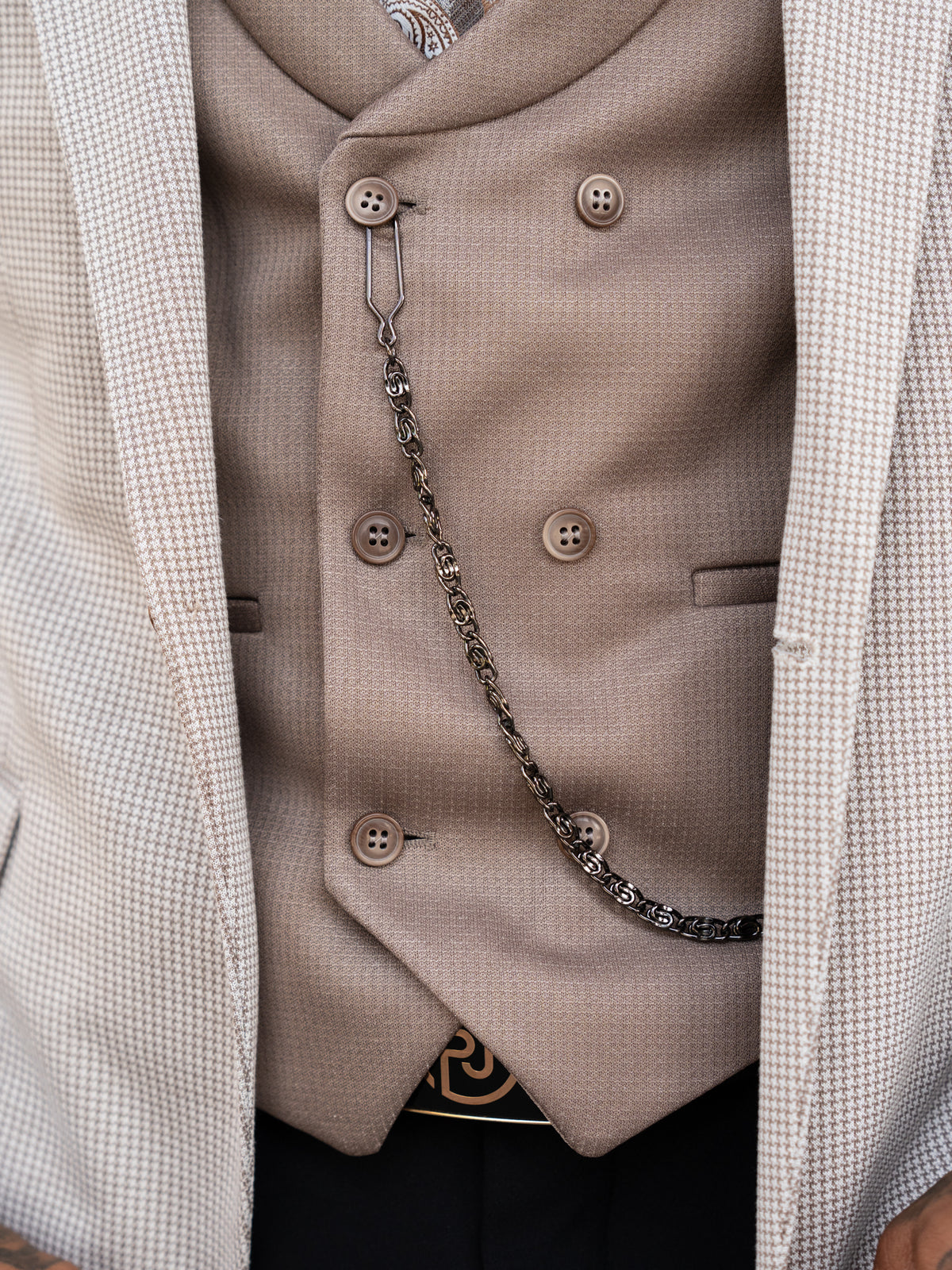 Romanoff - Brown 3 Piece Suit