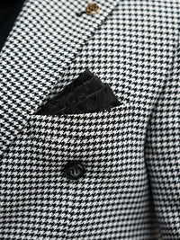 Kensington - Black/White 2 Piece Suit