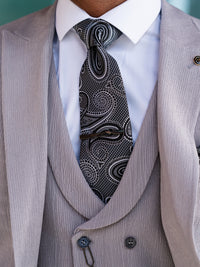 Adrian - Mid Grey 3 Piece Suit