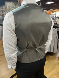 Waistcoat - 0018 Grey/Blue