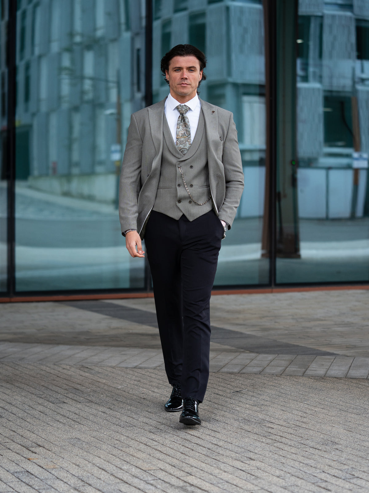 Morozov - Sage Green 3 Piece Suit