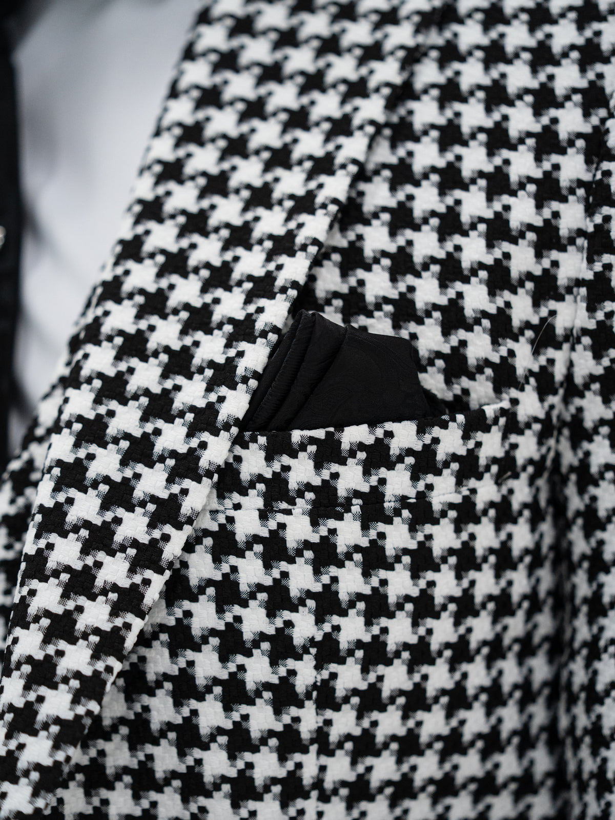 Victor - Black/White 3 Piece Suit