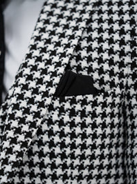 Victor - Black/White 3 Piece Suit