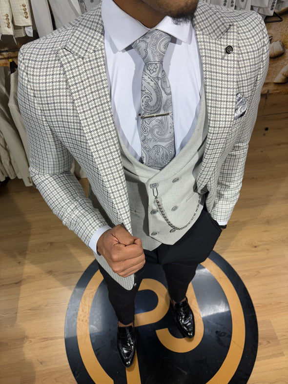 Athens - Grey 3 Piece Suit