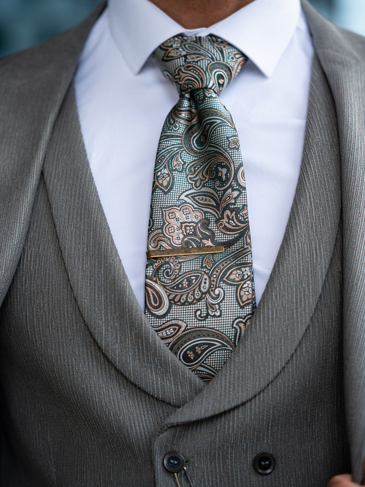 Morozov - Sage Green 3 Piece Suit