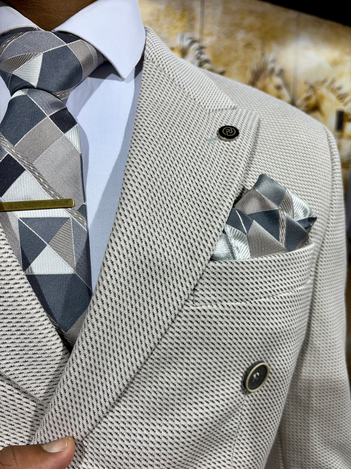 Gialotti - Stone 2 Piece Suit