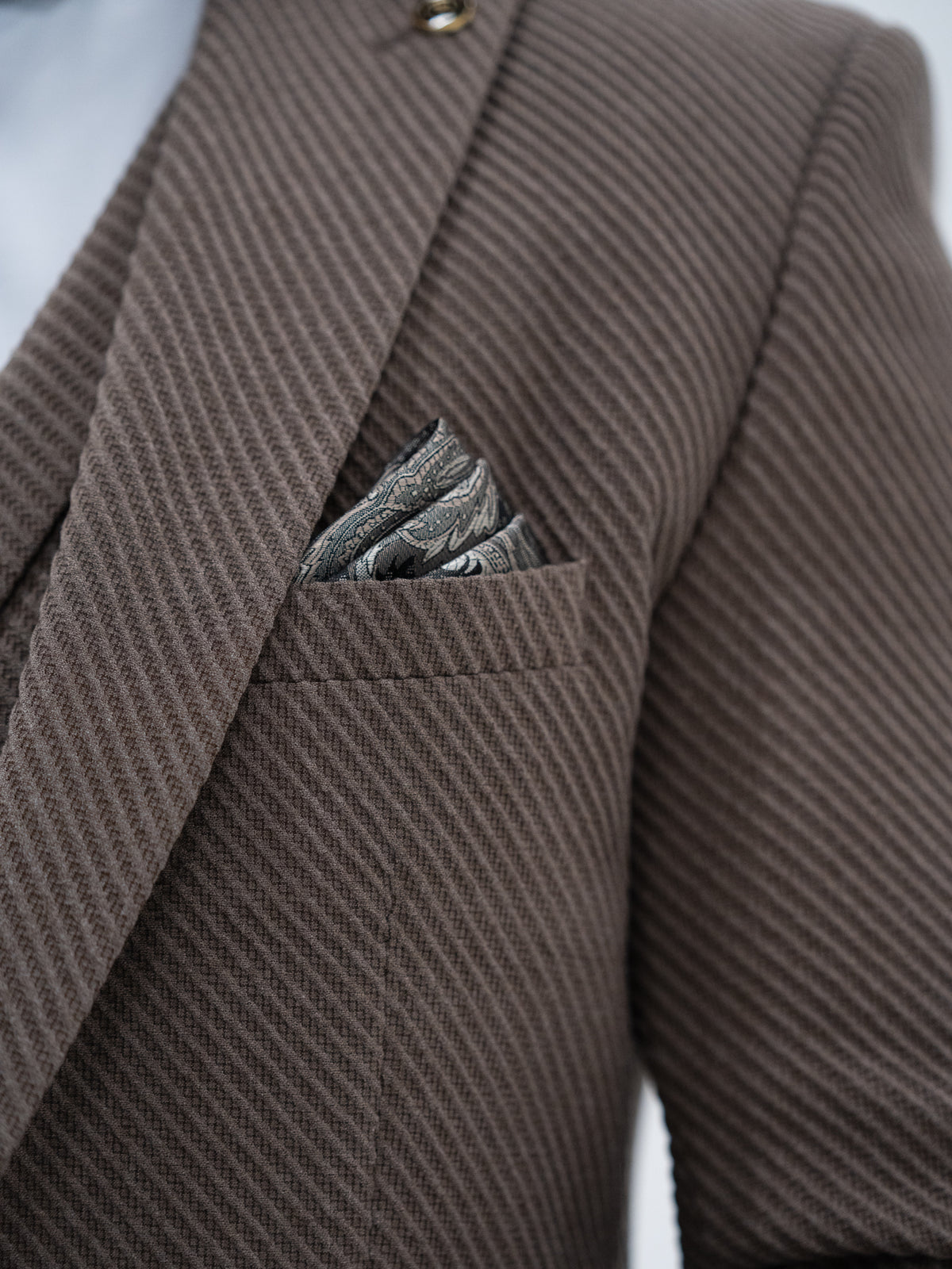 Lohan - Brown 3 Piece Suit