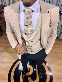 Sahara - Sand 3 Piece Suit