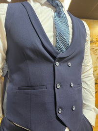 Waistcoat - 0004 Navy/Navy