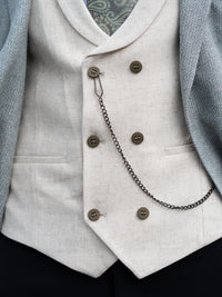 Xander - Green/Cream 3 Piece Suit