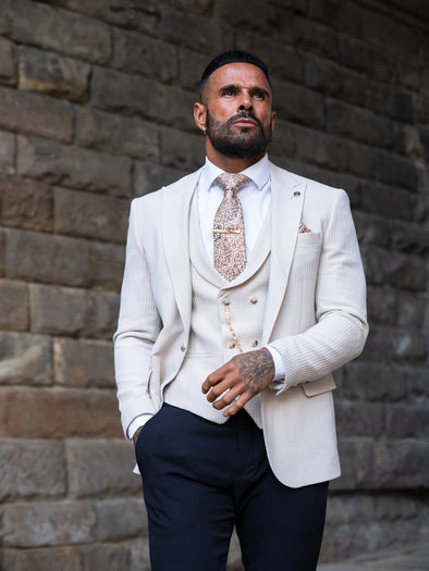 Winfield - Light Beige 3 Piece Suit