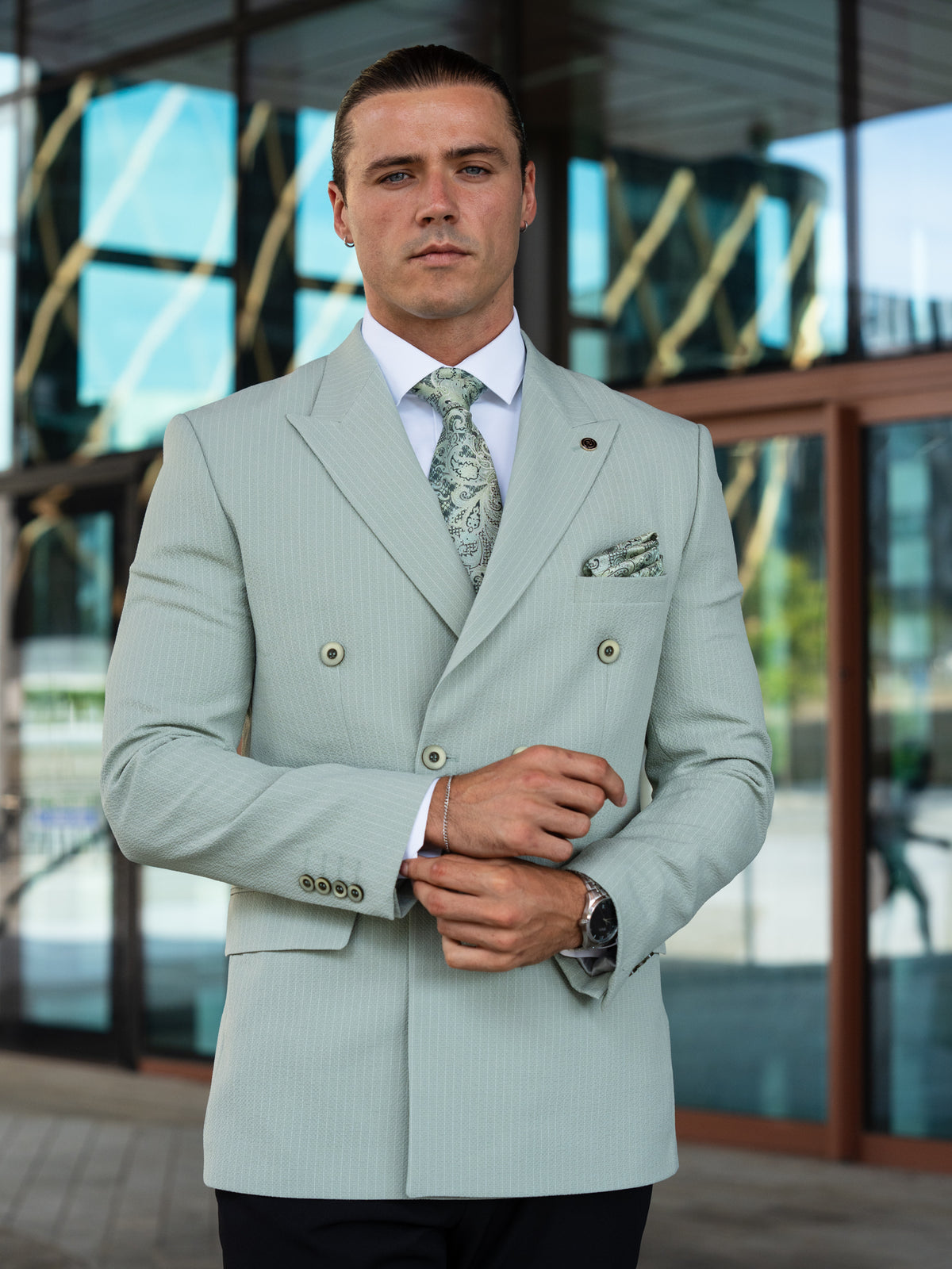 Mantis - Mint Green 2 Piece Suit