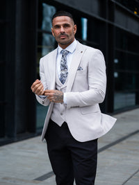 Hawthorne - Light Grey 3 Piece Suit