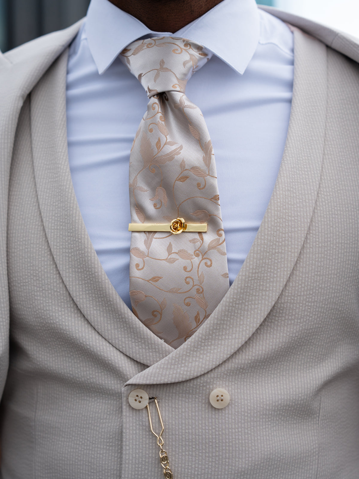 Heathcliff - Stone 3 Piece Suit