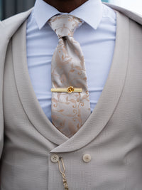 Heathcliff - Stone 3 Piece Suit