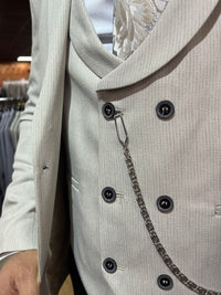 Brando - Stone 3 Piece Suit