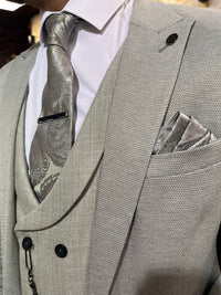 Antinori -Grey/Sage 3 Piece Suit