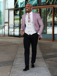 Stark - Light Maroon 3 Piece Suit