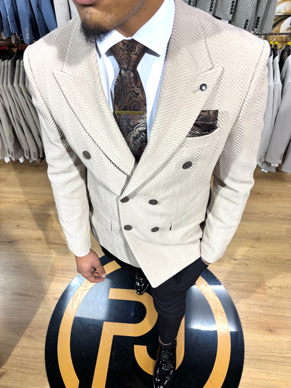 Harlem - Beige 2 Piece Suit