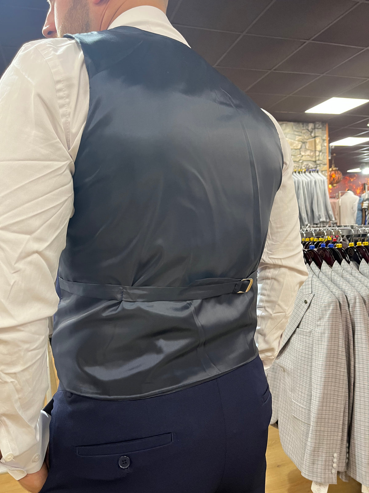 Waistcoat - 0004 Navy/Navy