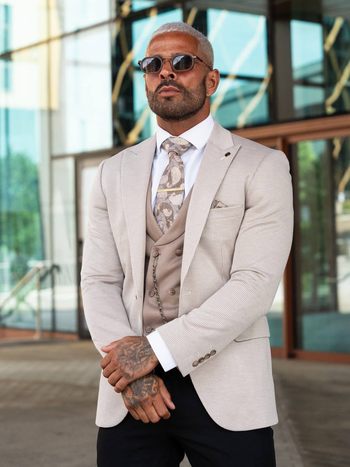 Romanoff - Brown 3 Piece Suit