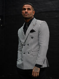 Mayfair - Black/White 2 Piece Suit