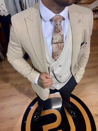 Yamal - Sand 3 Piece Suit