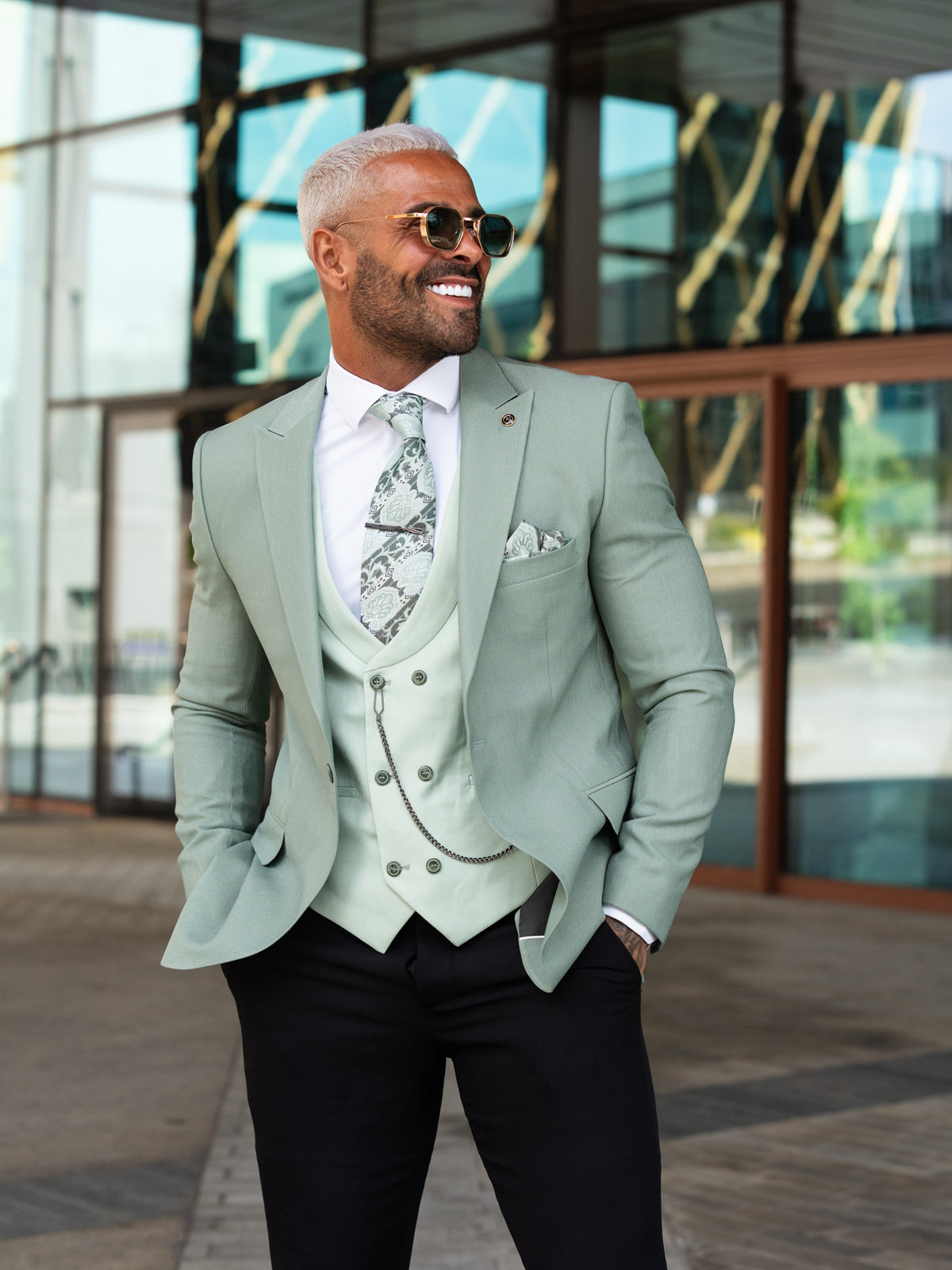 Loki - Green 3 Piece Suit