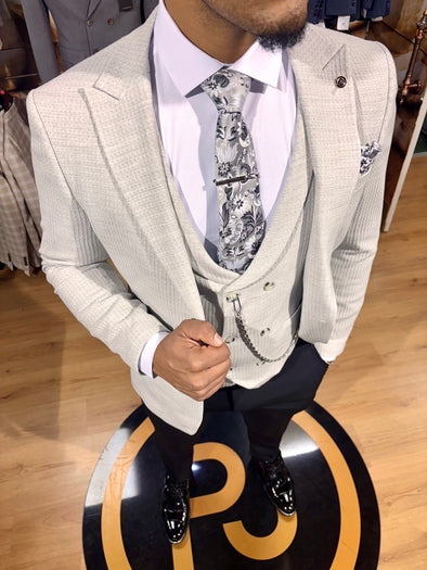 Rhett - Grey 3 Piece Suit