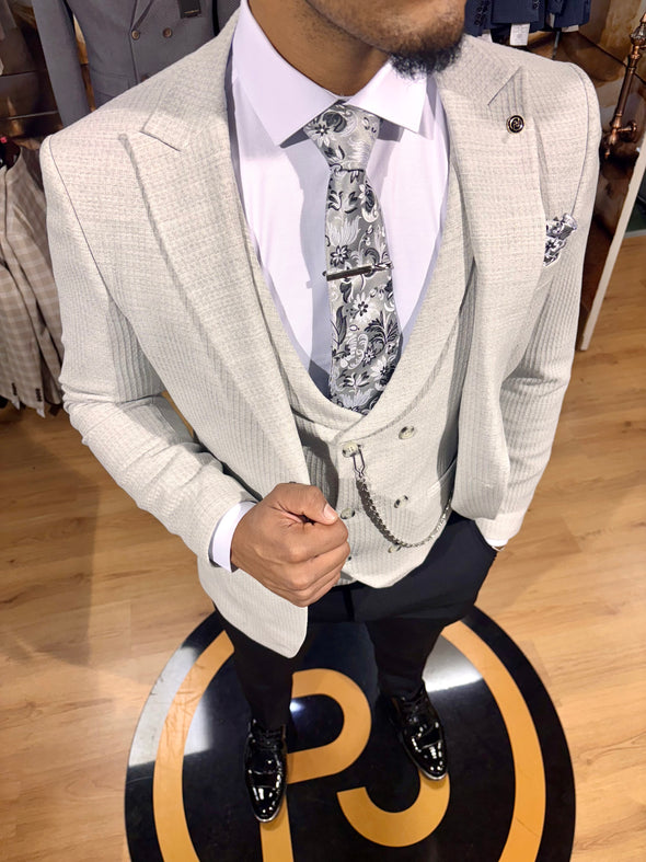 Rhett - Grey 3 Piece Suit