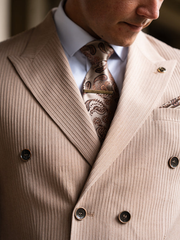 Newton - Tan 2 Piece Suit