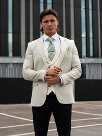 Killian - Pale Green/Cream 3 Piece Suit