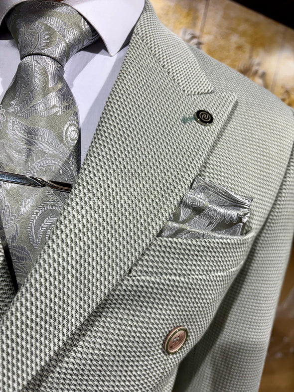 De Lucia - Green 2 Piece Suit