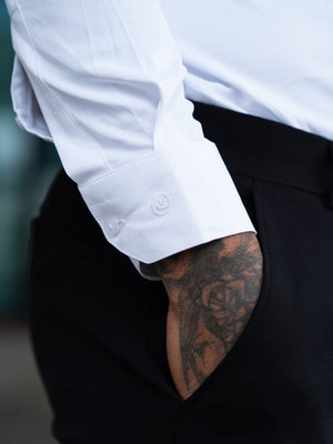 Pal Joey Premium L/S Shirt - White.