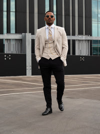Heathcliff - Stone 3 Piece Suit