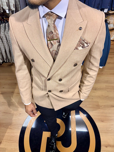Newton - Tan 2 Piece Suit