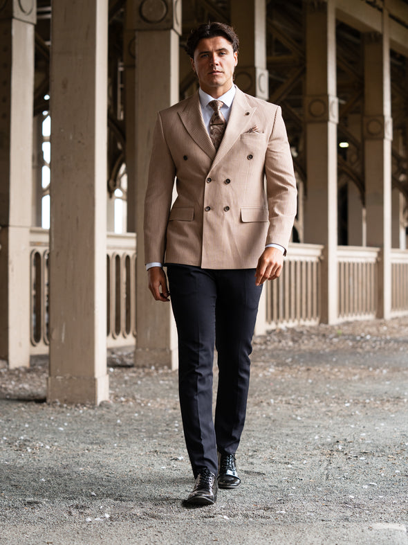Newton - Tan 2 Piece Suit
